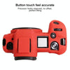 PULUZ Soft Silicone Protective Case for Canon EOS R(Red)