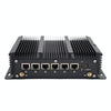 HYSTOU P09-6L Windows / Linux System Mini PC, Intel Celeron 3865U 2 Core 2 Threads up to 1.80GHz, Support mSATA, 4GB RAM DDR3 + 64GB SSD