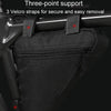 Large Capacity Bicycle Saddle Bag Outdoor Riding Triangle Toolkit(Black And Blue)