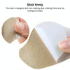 064 Sneakers Self-adhesive Anti-abrasion Anti-slip Heel Protective Sticker(White)