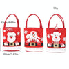 Cute Large Capacity Christmas Decorations Gift Bag Kids Candy Tote Bag(Elk)