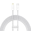 Baseus CALD000102 Dynamic Series 20W USB-C / Type-C to 8 Pin Fast Charging Data Cable, Cable Length:2m(White)