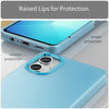 For Samsung Galaxy A06 4G Frosted Translucent TPU Hybrid PC Full Coverage Phone Case(Blue)
