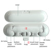 Electric Toothbrush Travel Case For Philips/Xiaomi SuShi(White)