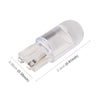 50 PCS T10 DC12V / 0.3W Car Clearance Light COB Lamp Beads(Blue Light)