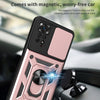 For Xiaomi Redmi Note 11 Pro Global Sliding Camera Cover Design TPU+PC Protective Phone Case(Black)