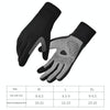 Boodun Long Finger Cycling Gloves Outdoor Sports Hiking Bike Gloves, Size: L(Black)