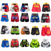 ZhuoAo Muay Thai/Boxing/Sanshou/Fighting Shorts for Men and Women, Size:S(Black Cool)