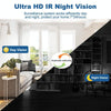 3MP WiFi Security Camera | Pan-Tilt | HD Indoor CCTV | UK Plug