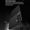 For Samsung Galaxy A36 Classic Tilt Strip Grain Magnetic PC Hybrid TPU Phone Case(Red)