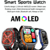 LEMFO HK56 2.06 inch BT5.3 IP68 Sport Smart Watch, Support Bluetooth Call / Message Notification / Heart Rate / Blood Pressure Health Monitor(Blue)