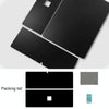 Tablet PC Shell Protective Back Film Sticker for Microsoft Surface Pro X (Black)
