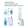 Air Humidifier Home Large Fog Volume Portable Desktop Atomizer, US Plug(White)