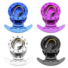 Car Tilt Racing Steering Wheel Quick Release Hub Kit Adapter Body Removable Snap Off Boss Kit(Silver)