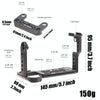 For Sony FX30 FX3 Camera JLWIN Protection Cage Stabilizer Rig, Spec: Rabbit Cage + Top Board