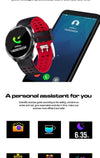 Q88 Smart Watch IP68 Waterproof Men Sports Smartwatch Android Bluetooth Watch Support Heart Rate / Call Reminder / Pedometer / Sleep Monitoring / Tracker(Black Green)