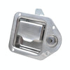 Stainless Steel Tool Box Lock Paddle Latch & Keys for Trailer / Yacht / Truck