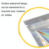 100PCS Laser Self-sealing Packaging Bag Data Line Aluminum Foil Plastic Bag , Size: 6x10cm