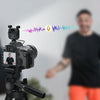 MAMEN Broadcast Multi-Angle Stereo Microphone Lights, Model: V03RGB