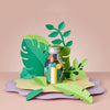 Paper-cut Leaf Ornaments Photography Props(Rose Red)