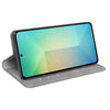 For Samsung Galaxy S25 5G Retro-skin Magnetic Suction Leather Phone Case(Grey)