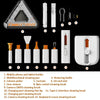 24 In 1 Bluetooth Headset Cleaning Pen Set Keyboard Mobile Phone Camera Dust Removal Brush(Red)