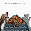 Silicone Slow Feeder Mat - Grey Fish | Anti-Choke Dog & Cat Bowl