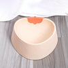 Pink Strawberry Cat Bowl - Anti-Slip, PP, Kitten & Adult