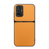 For Redmi Note 10 Pro / Note 10 Pro Max Litchi Leather Magnetic Full Coverage Shockproof Phone Case(Yellow)
