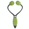 Manual Beauty Instrument 3D Roller Face Slimming Instrument(Black+Green)