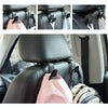 Car Hidden Multi-function Seat Back Seat Small Hook(Black Red)