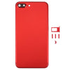 iPhone 7 Plus Red Full Housing Assembly with Back Cover & Buttons