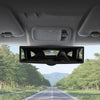 CZC-255 Carbon Fiber Indoor Rearview Mirror Modified Suction Cup Endoscope Auxiliary Mirror(White Mirror)