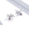 S925 Sterling Silver Bowknot Gift Women Earrings