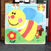 5 PCS KBX-017 Children Wooden Picture Puzzle Baby Early Education Toys(Bee)