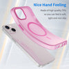 For iPhone 13 MagSafe Frosted Translucent TPU + PC Full Coverage Phone Case(Pink)