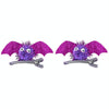1pair Halloween Bat Hairpin Children Costume Headdress(Rose Red)