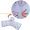 Foldable Cat Tunnel, Suede, 3-Way, Rabbit Play Tunnel, 80x50x25cm