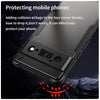 For Google Pixel 6 Pro Armor Glaze PC Hybrid TPU Phone Case(Black)