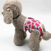 Dog Sanitary Pants, Medium (Strawberry), Heat Cycle Nappy