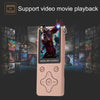 T68 Card Lossless Sound Quality Ultra-thin HD Video MP4 Player(Black)