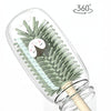 360 Degree Rotating Silicone Baby Bottle Brush Nipple Brush Cleaning Brush Set(Green)