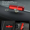 Automotive Multi-Function Safety Hammer Car Portable Alloy Escape Hammer Mini Safety Windows Breaker (Anti-Static Silver)