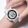 SYNOKE 9109 Student Multifunctional Waterproof Colorful Luminous Electronic Watch(White)
