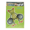 Frog Pattern Car Sticker, Size: 15.5x12.5 cm