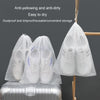 50pcs /Pack 32x38cm Middle Portable Thickened Non-Woven Anti-Yellowing And Sunscreen Shoe Bag Shoe Storage Bag