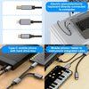 2 in 1 Type-C and 8 Pin to USB-B MIDI Instruments Printer Cable, Length: 1m, Length:1m(Black)