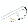 2 PCS 60cm DC12V 19W Ultra-thin Car Colorful Turn Lights / Running Lights SMD-5050 LED Bulbs