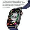 T98 2.04 inch IP68 Waterproof Bluetooth Call Smart Watch, Support Blood Oxygen Monitoring(Black)