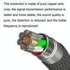 2m For Sennheiser HD518 / HD558 / HD598 / M40X / M50X Headset Upgrade Cable